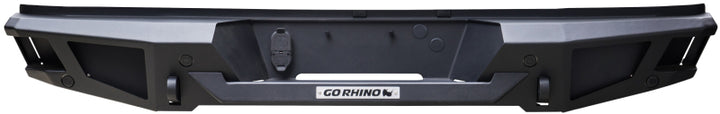 Go Rhino 15-19 Chevrolet Silverado 2500HD/3500HD BR20 Rear Bumper Replacement - Bull Strap