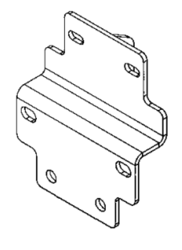 Go Rhino 15-20 Ford F-150 Brackets for Dominator Extreme SideSteps - Bull Strap