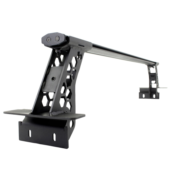 Go Rhino 15-22 Ford F-150 / 19-22 RAM 1500 / 07-21 Toyota Tundra XRS Cross Bars Kit - Tex. Blk - Bull Strap