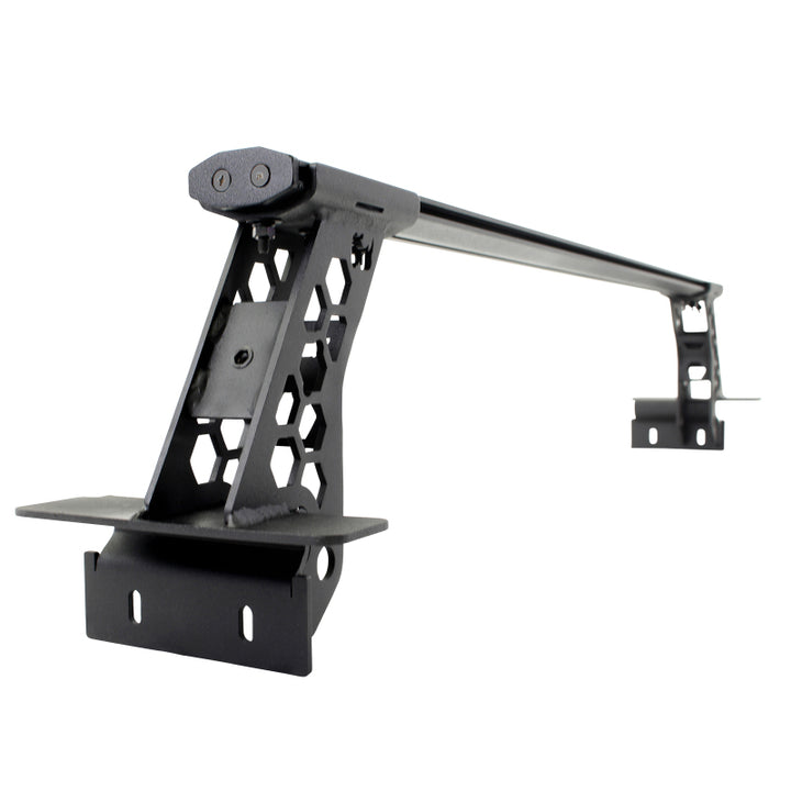 Go Rhino 15-22 Ford F-150 / 19-22 RAM 1500 / 07-21 Toyota Tundra XRS Cross Bars Kit - Tex. Blk - Bull Strap