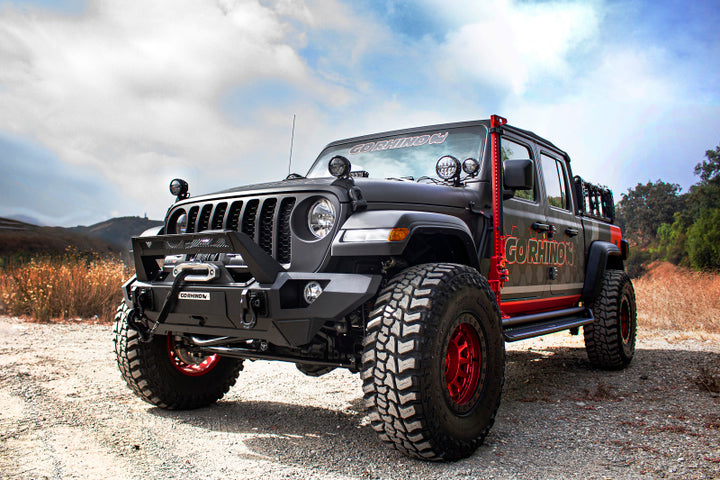 Go Rhino 18-20 Jeep Wrangler JL/JLU/Gladiator JT Exterior Jack Mount - Bull Strap