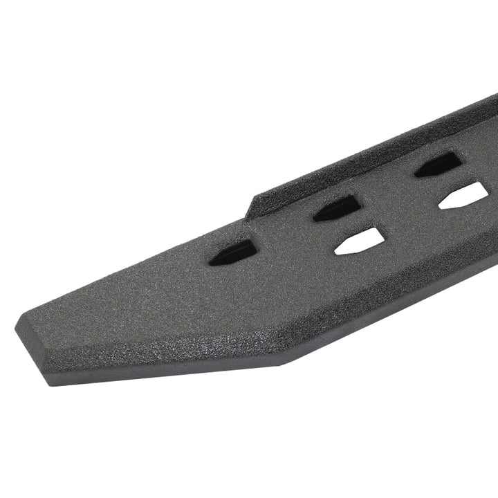 Go Rhino 2022 Toyota Tundra Crew Max RB20 Slim Running Board + Brackets - Bedliner Coating - Bull Strap