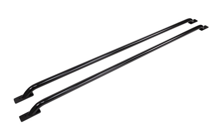 Go Rhino 94-18 Dodge Pick Up / Ram 1500/2500HD/3500 Stake Pocket Bed Rails - Blk - Bull Strap