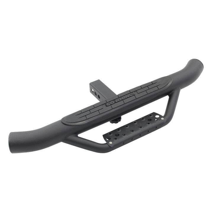 Go Rhino Dominator Hitch Step - Black - Bull Strap