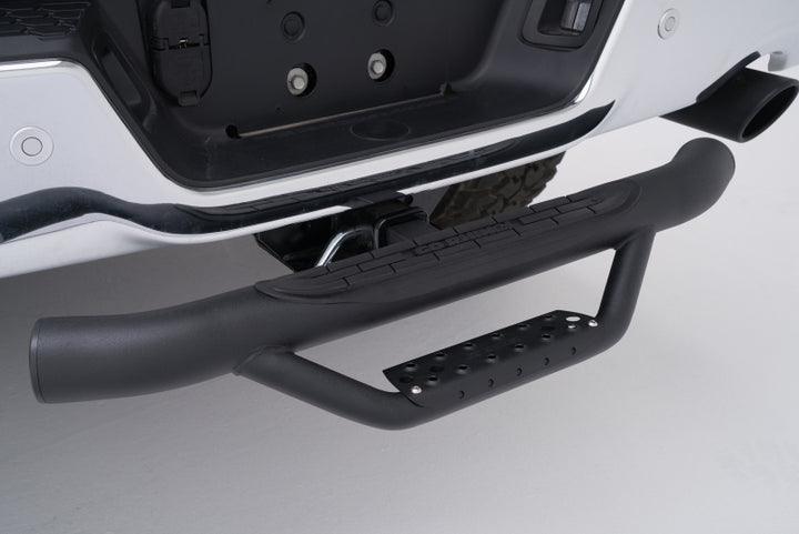 Go Rhino Dominator Hitch Step - Black - Bull Strap