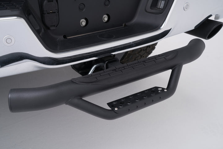 Go Rhino Dominator Hitch Step - Black - Bull Strap