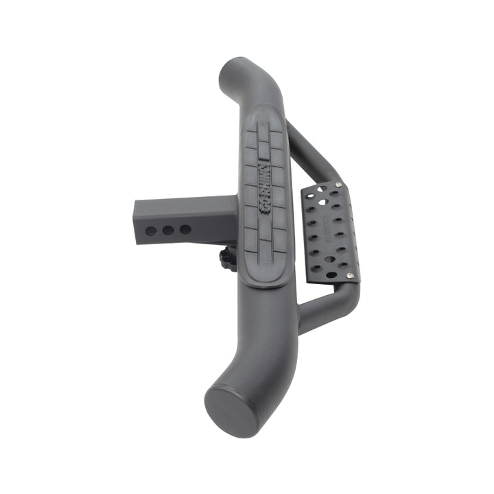 Go Rhino Dominator Hitch Step - Black - Bull Strap