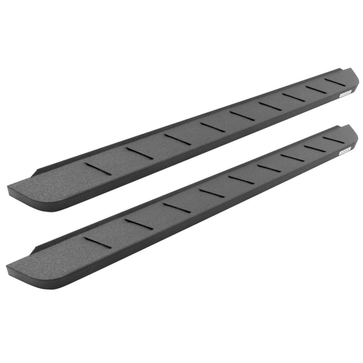 Go Rhino RB10 Running Boards - Bedliner - 87in - Bull Strap