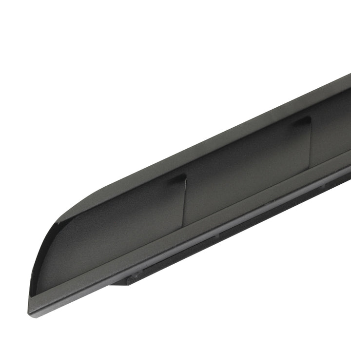 Go Rhino RB10 Slim Running Boards - Universal 87in. - Tex. Blk - Bull Strap
