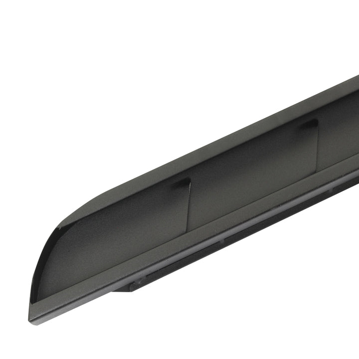 Go Rhino RB10 Slim Running Boards - Universal 87in. - Tex. Blk - Bull Strap