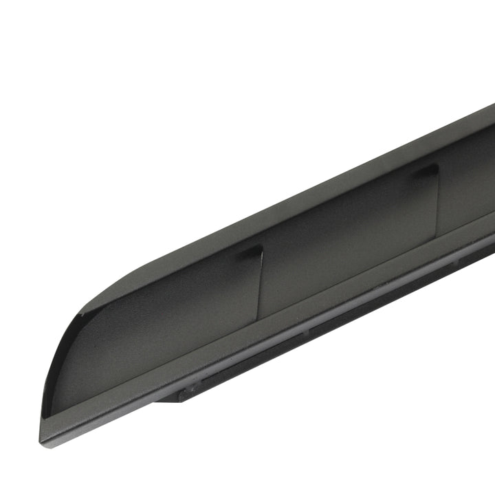 Go Rhino RB10 Slim Running Boards - Universal 87in. - Tex. Blk - Bull Strap