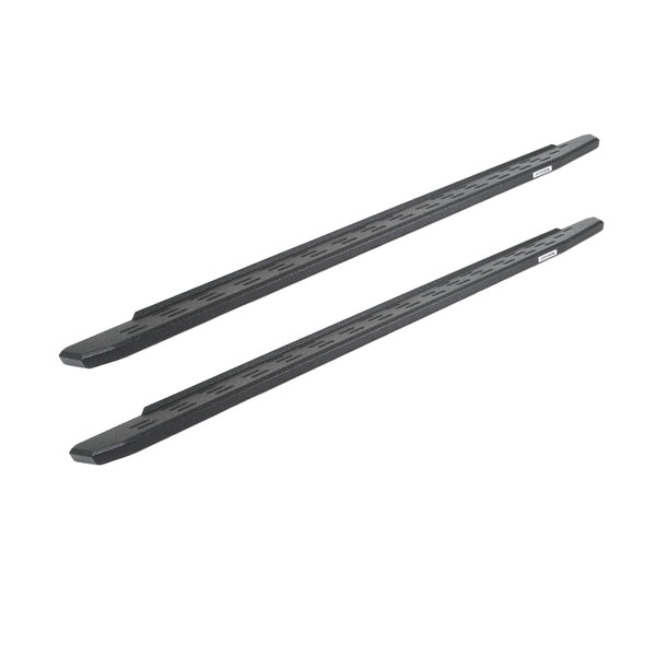 Go Rhino RB30 Running Boards 87in. - Bedliner Coating (Boards ONLY/Req. Mounting Brackets) - Bull Strap
