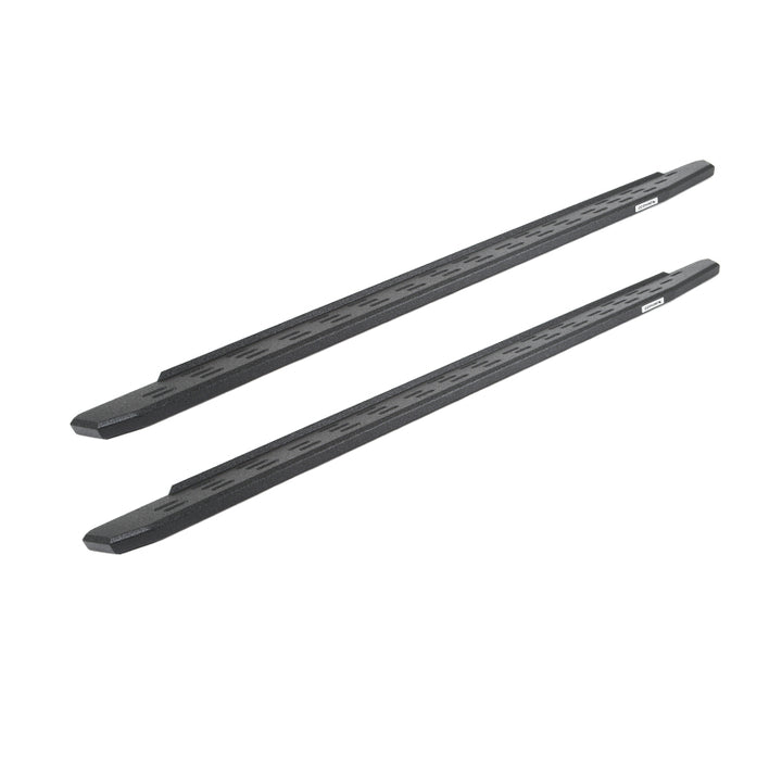 Go Rhino RB30 Running Boards 87in. - Bedliner Coating (Boards ONLY/Req. Mounting Brackets) - Bull Strap