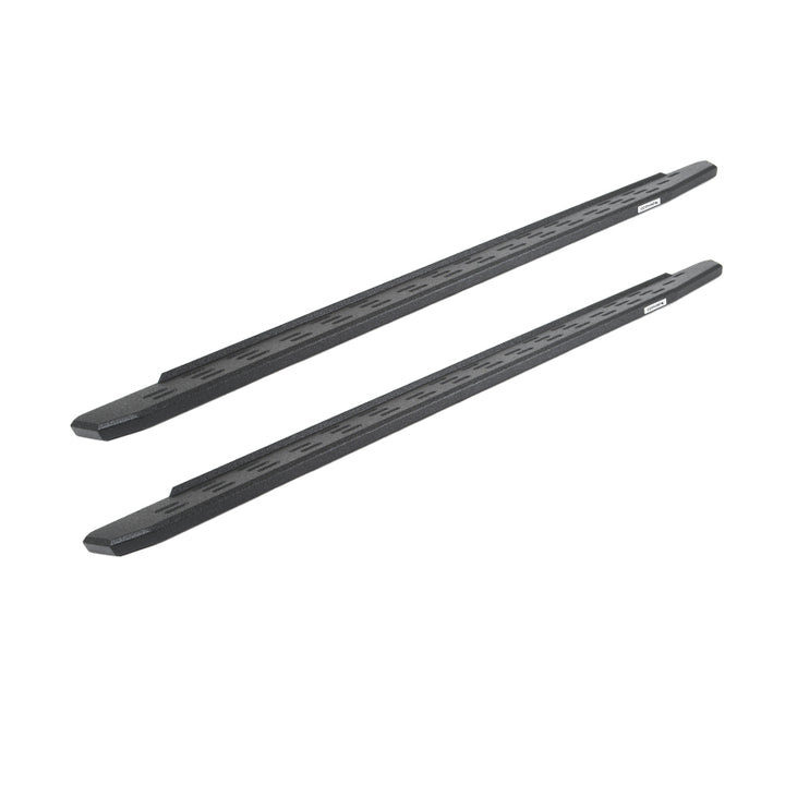Go Rhino RB30 Running Boards 87in. - Bedliner Coating (Boards ONLY/Req. Mounting Brackets) - Bull Strap