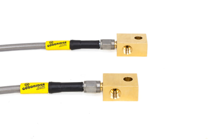 Goodridge 04+ Nissan Titan VDCS Model Brake Lines - Bull Strap