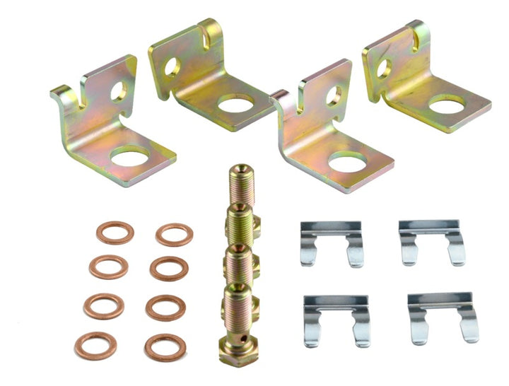 Goodridge 06-13 Chevrolet Corvette Z06/ZR1/Grand Sport Stainless Steel Brake Line Kit - Bull Strap