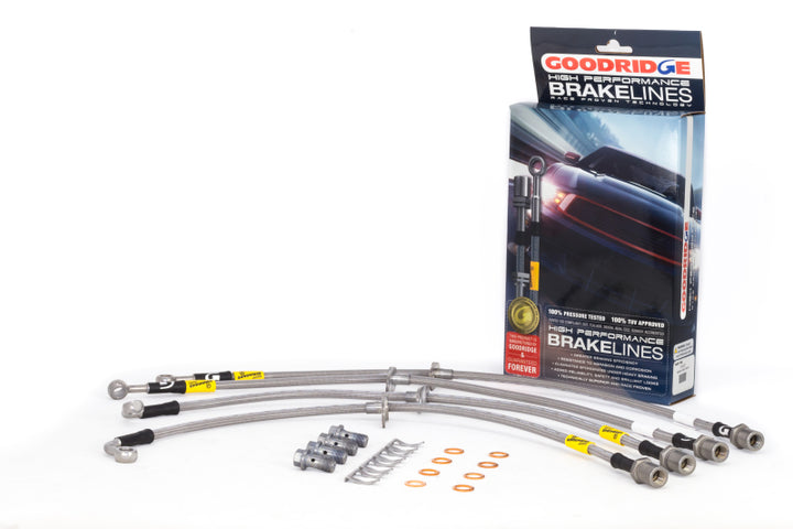 Goodridge 10-12 Subaru Legacy (All Models) Brake Lines - Bull Strap