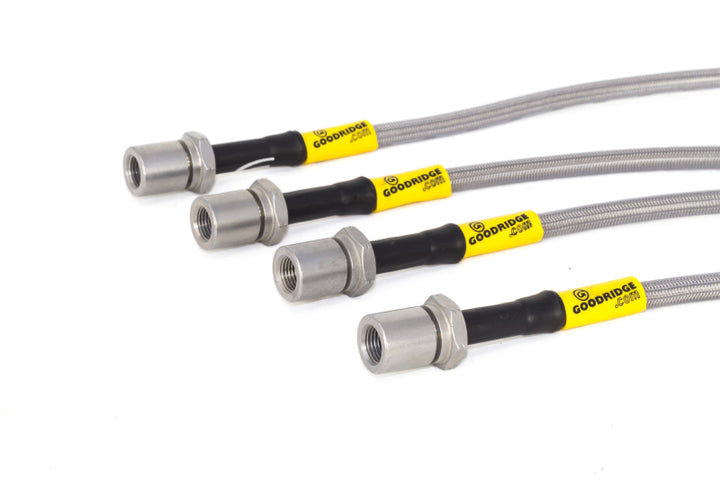 Goodridge 13-15 Subaru Crosstrek XV (All Models) SS Brake Line Kit - Bull Strap