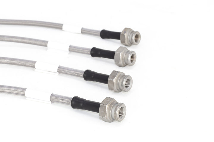 Goodridge 17-20 Honda Civic Si (Si Model Only) Stainless Steel Brake Line Kit - Bull Strap