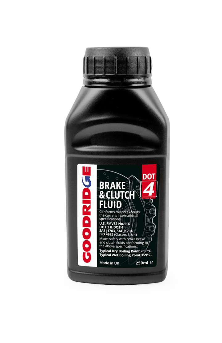 Goodridge 250ML Performance Dot 4 Brake Fluid - Single - Bull Strap
