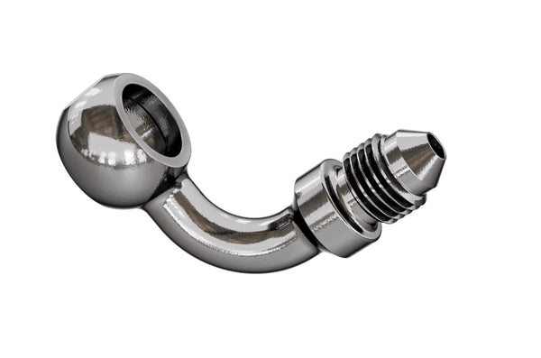 Goodridge 90 Deg Banjo Adaptor for 3/8 or M10 Bolt - Bull Strap