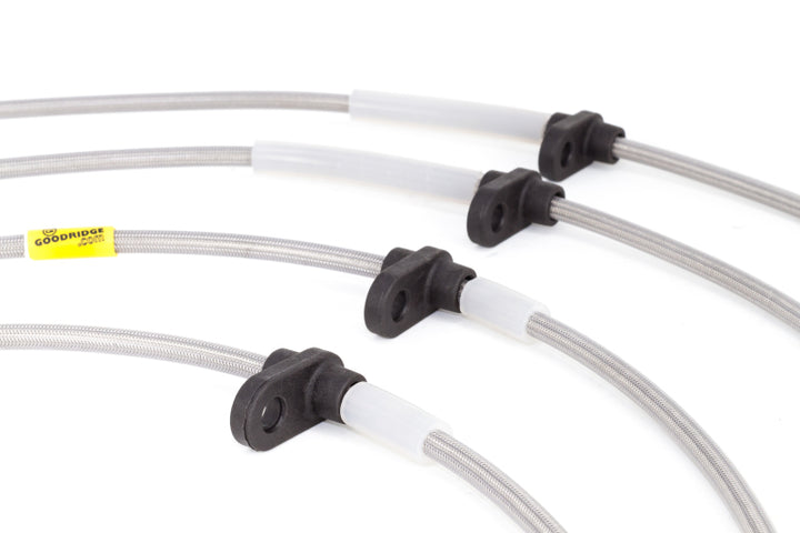 Goodridge 94-01 Acura Integra / 92-95 Honda Civic (w/Rear Disc & ABS) Stainless Steel Brake Line Kit - Bull Strap