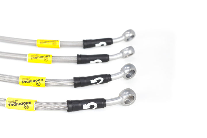 Goodridge 97-04 Chevrolet Corvette Z06 Brake Line Kit - Bull Strap