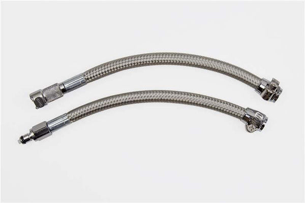 Goodridge HD Crossover Lines w/Stainless Steel Hose - Bull Strap