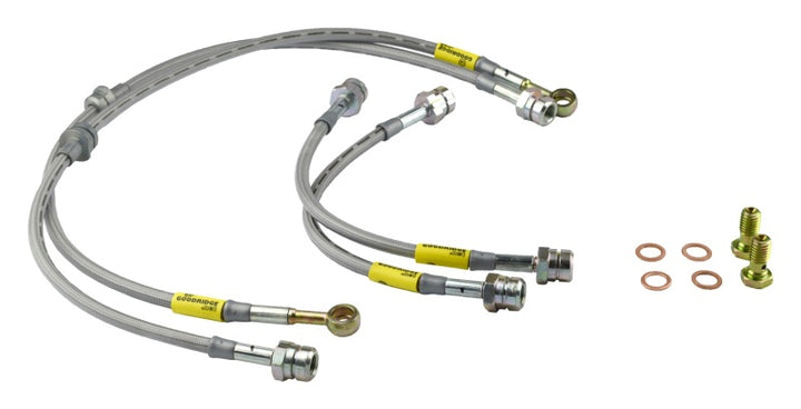 Goodridge VW Golf/Jetta/EOS (MKV) Brake Lines - Bull Strap