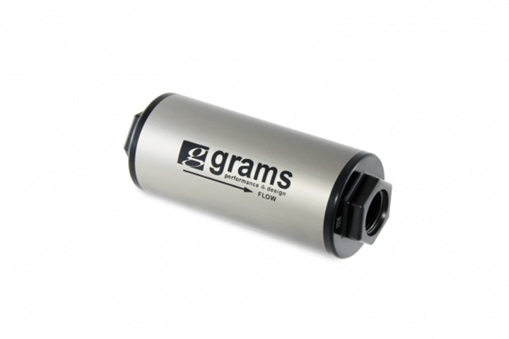 Grams Performance 20 Micron -6AN Fuel Filter - Bull Strap