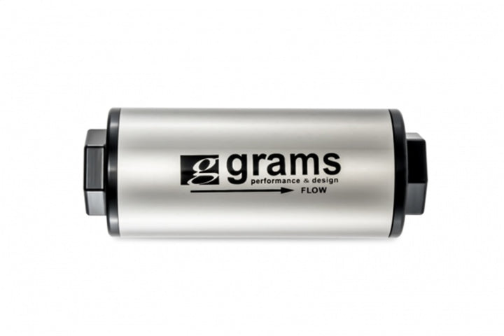 Grams Performance 20 Micron -6AN Fuel Filter - Bull Strap
