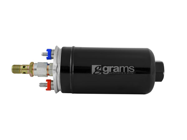 Grams Performance 355LPH UNIVERSAL FUEL PUMP KIT - Bull Strap