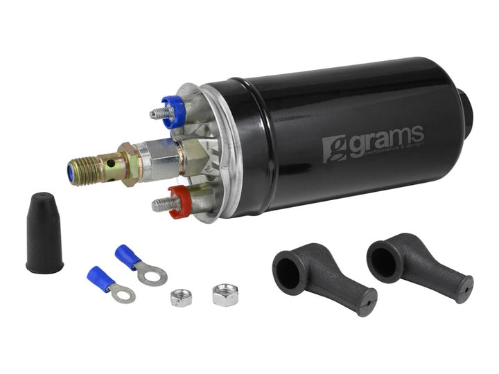 Grams Performance 355LPH UNIVERSAL FUEL PUMP KIT - Bull Strap