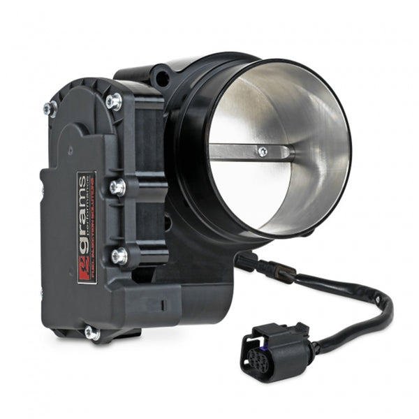 Grams Performance DBW Electronic 85mm Throttle Body 11-14 Ford Mustang GT / F-Series 5.0L - Bull Strap