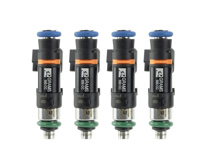 Grams Performance Honda/Acura B/D/F/H Series (Excl D17) 550cc Fuel Injectors (Set of 4) - Bull Strap