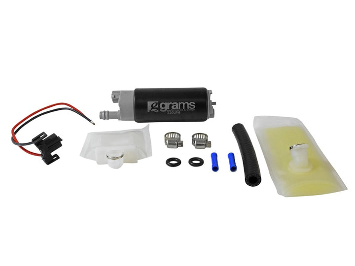 Grams Performance Universal 320LPH In-Tank Fuel Pump Kit - Bull Strap