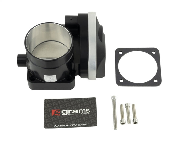 Grams Performance VW MKIV DBW Throttle Body - Black - Bull Strap