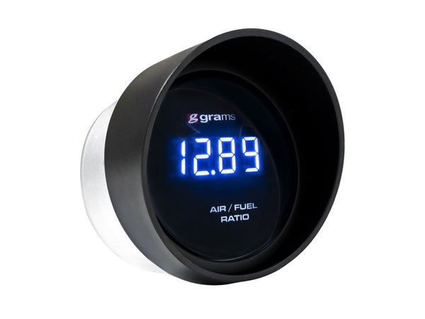 Grams Performance Wideband Air/Fuel Ratio Gauge - Bull Strap