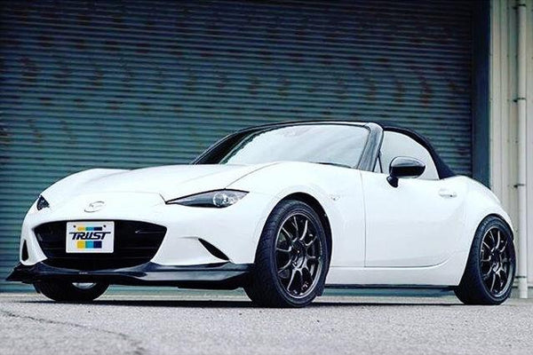 Greddy 2016 Mazda Miata ND Front Lip Spoiler - Bull Strap