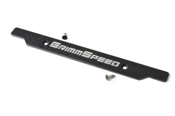 GrimmSpeed 02-05 Subaru Impreza WRX/STi License Plate Delete Plate - Bull Strap