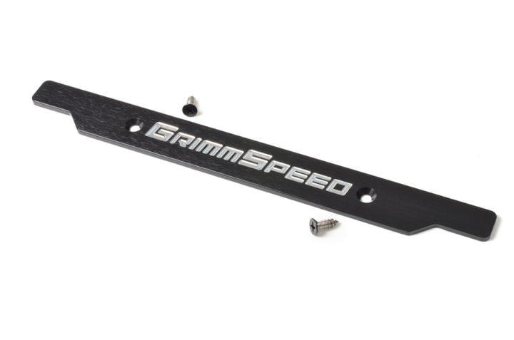 GrimmSpeed 02-05 Subaru Impreza WRX/STi License Plate Delete Plate - Bull Strap