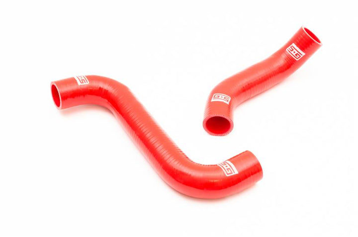 GrimmSpeed 02-07 Subaru WRX / 04-07 Subaru STi / 02-05 Subaru Impreza Radiator Hose Kit - Red - Bull Strap