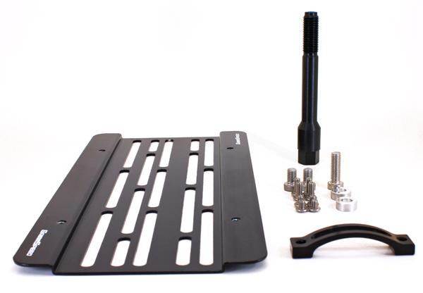 GrimmSpeed 02-07 WRX/STi /05-06 Saab 9-2X License Plate Relocation Kit - Bull Strap