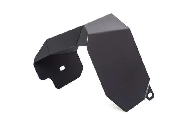 GrimmSpeed 02+ WRX/STi V2 Turbo Heat Shield - Black Ceramic Coating - Bull Strap