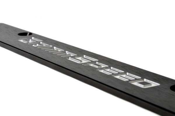 GrimmSpeed 06-14 Subaru Impreza/WRX/STi License Plate Delete Plate - Bull Strap