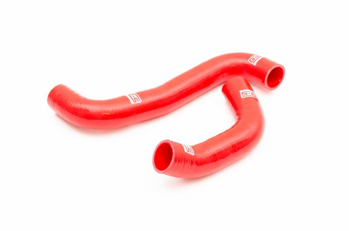 GrimmSpeed 08-14 Subaru WRX / 08-17 Subaru STi / 09-13 Subaru Forester XT Radiator Hose Kit - Red - Bull Strap