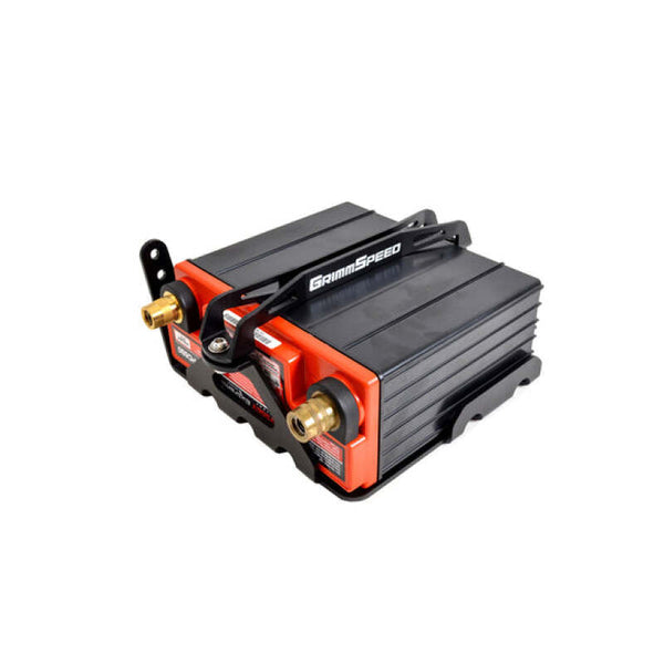 GrimmSpeed 08-14 Subaru WRX STI Lightweight Battery Mount Kit - Bull Strap