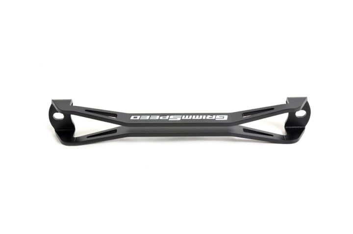GrimmSpeed 08-18 Subaru WRX/STI Lightweight Battery Tie Down - Black - Bull Strap