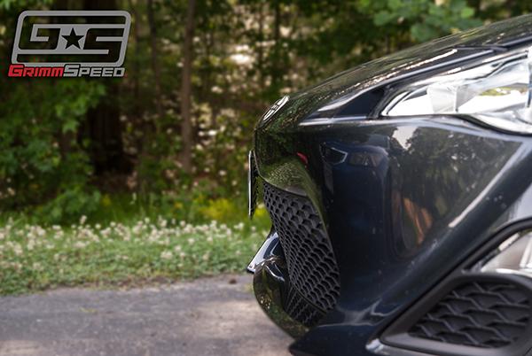 GrimmSpeed 10+ Subaru Legacy/Outback / 13+ Subaru BRZ/13+ Scion FR-S License Plate Relocation Kit - Bull Strap