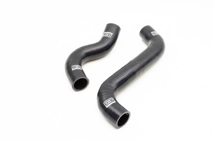 GrimmSpeed 15-17 Subaru WRX / 14-17 Subaru Forester XT Radiator Hose Kit - Black - Bull Strap